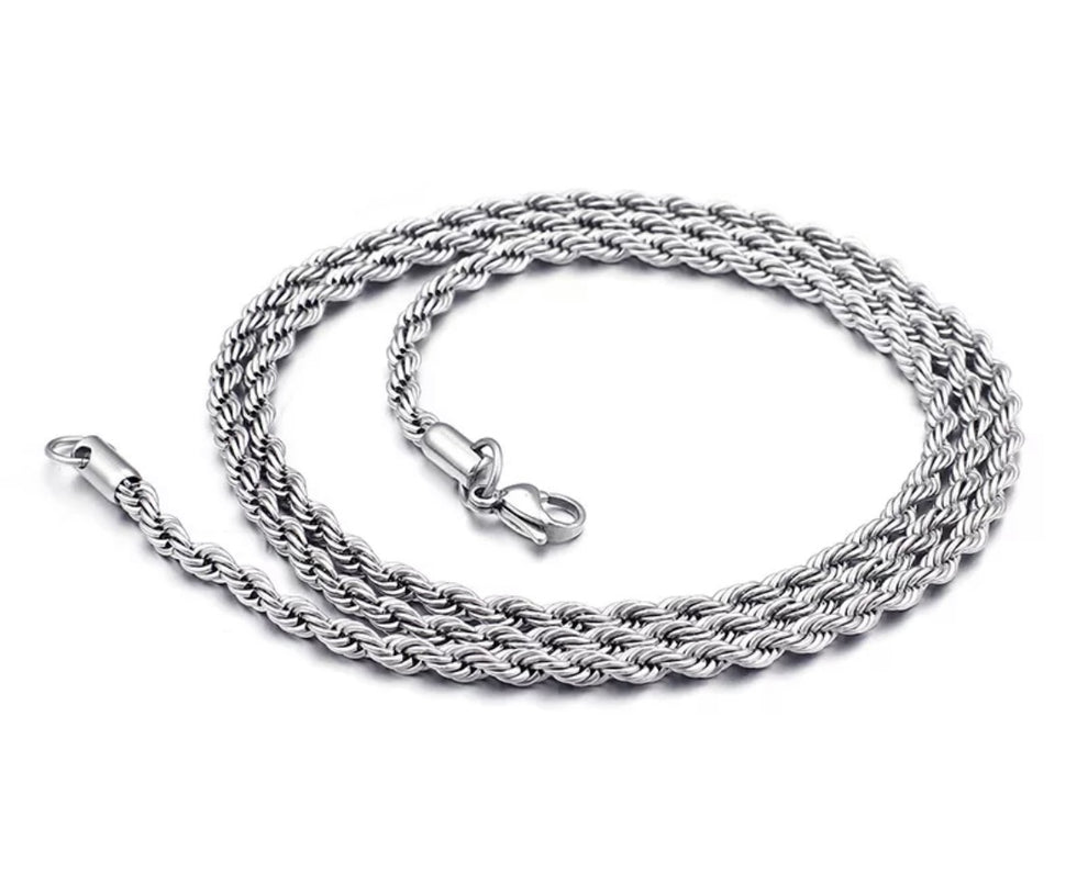 Twisted Rope Chains - 5mm – KAOTIC.AU