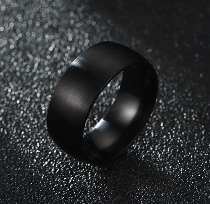 Men's Ring - Matte Black