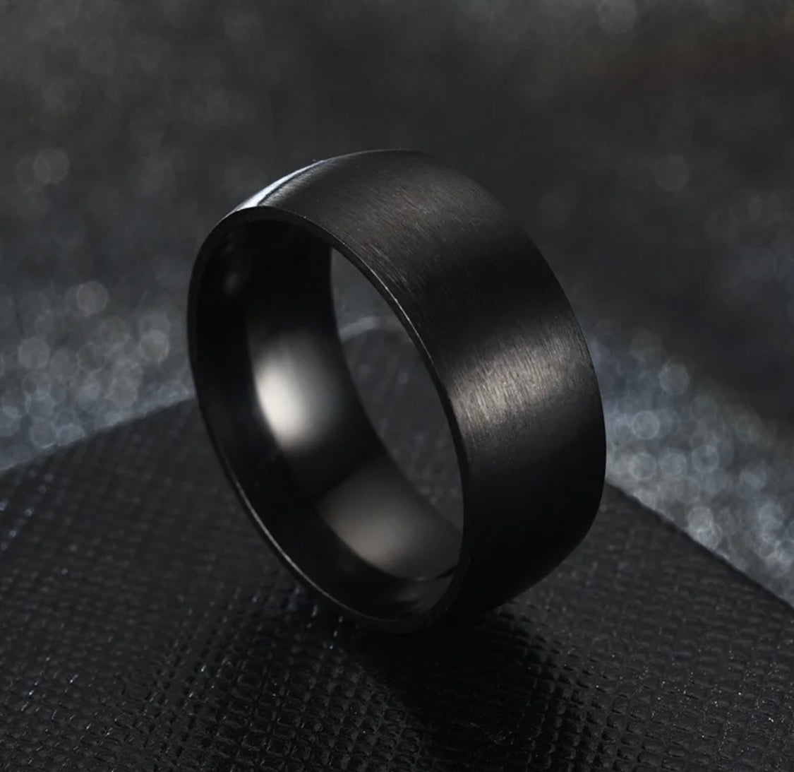 Men's Ring - Matte Black