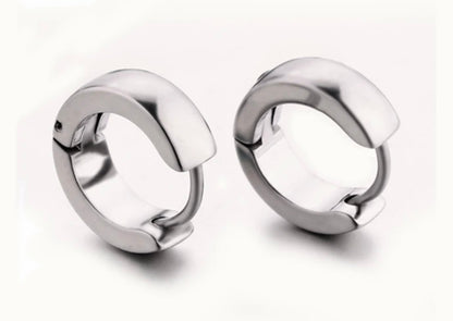 Stainless Steel Hoop Earrings